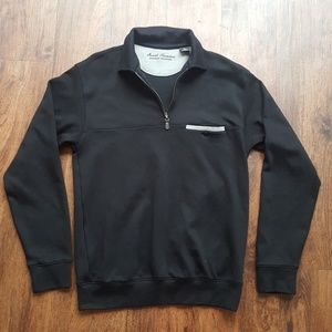 Daniel Cremieux Mens Black Pullover Sweater